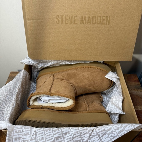 Steve Madden Shoes - Steve Madden Chestnut Platform Boots, Women’s 8